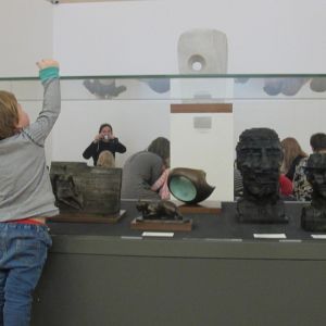 young children in gallery 27